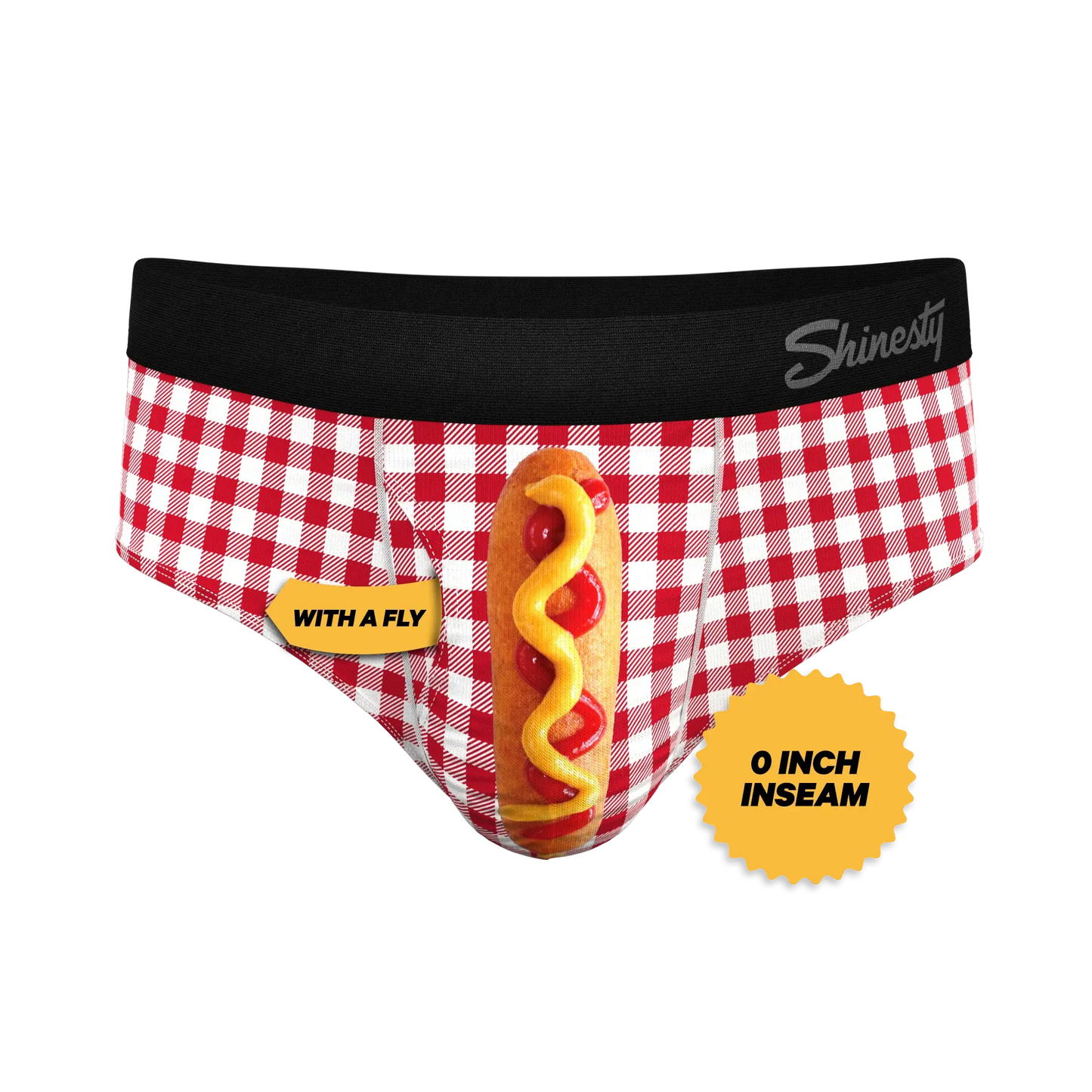 The Hot Diggity | Corn Dog Ball Hammock® Pouch Underwear Briefs - Shinesty - Flyclothing LLC