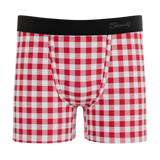The Hot Diggity | Red Gingham Boy's Boxer Briefs - Shinesty - Flyclothing LLC