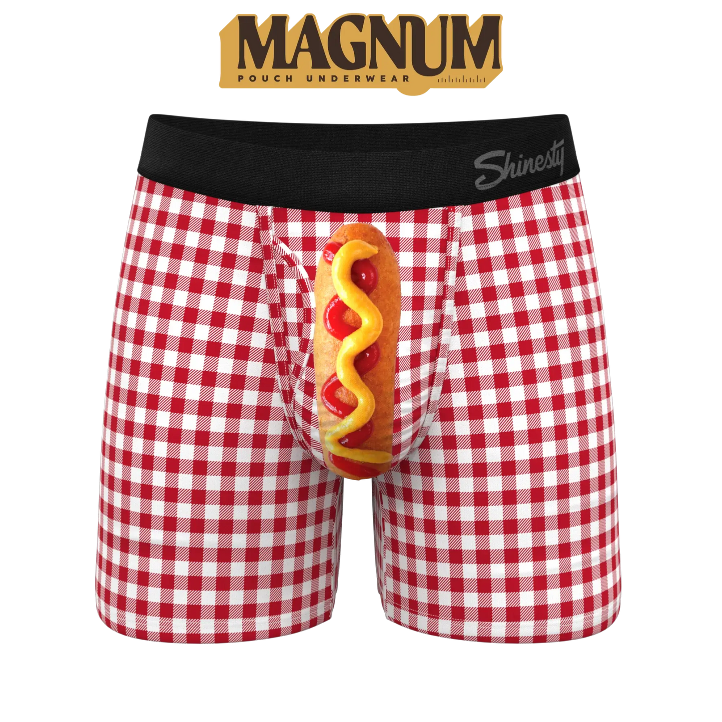The Hot Diggity | Corn Dog Ball Hammock® Magnum Big Pouch Underwear - Shinesty - Flyclothing LLC