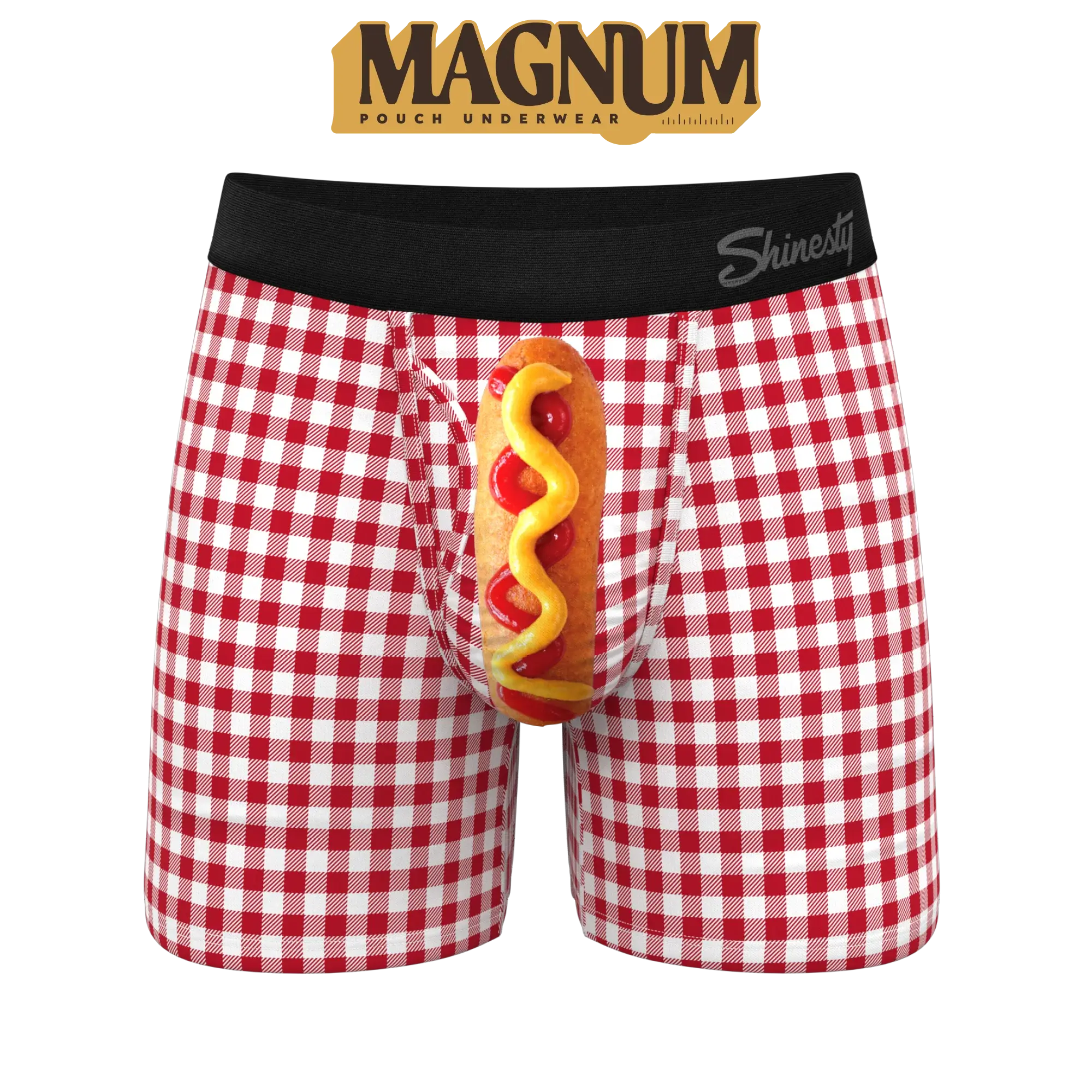 The Hot Diggity | Corn Dog Ball Hammock® Magnum Big Pouch Underwear - Shinesty - Flyclothing LLC