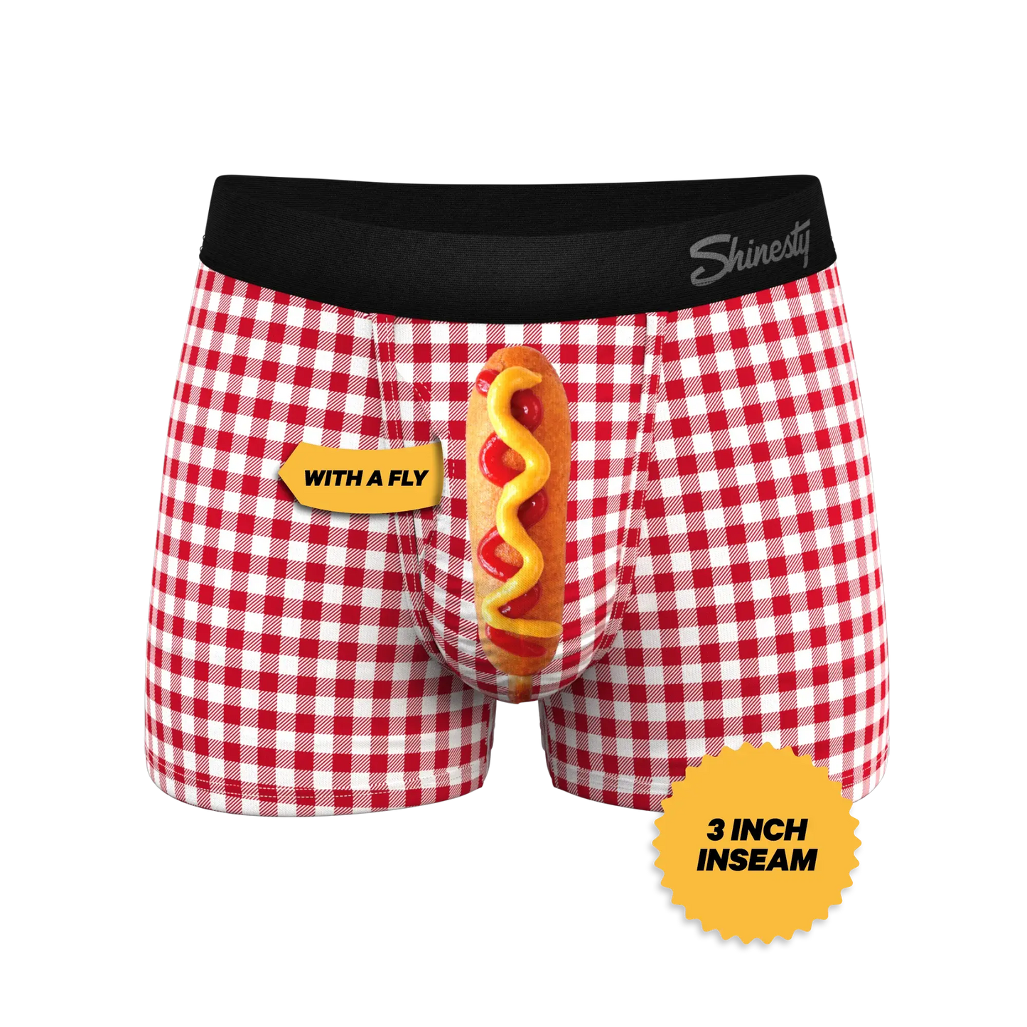 The Hot Diggity | Corn Dog Ball Hammock® Pouch Trunks Underwear - Shinesty - Flyclothing LLC