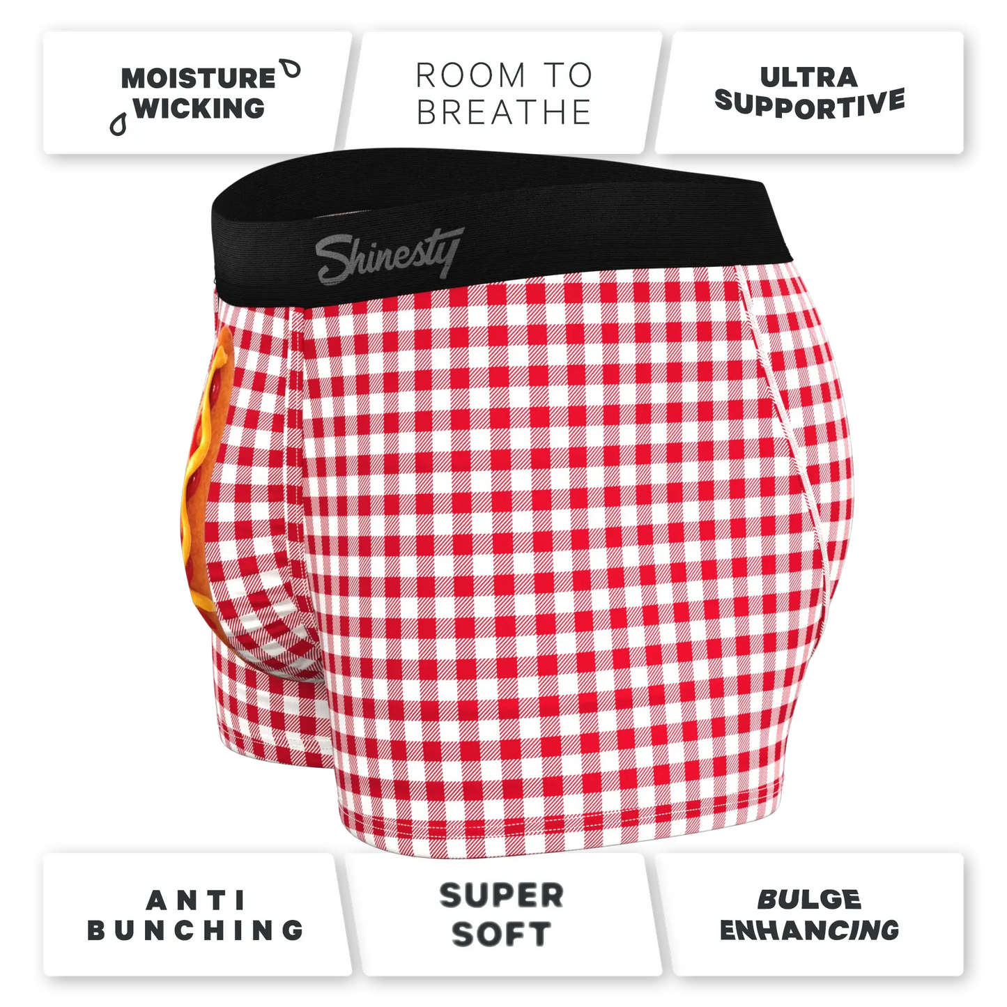The Hot Diggity | Corn Dog Ball Hammock® Pouch Trunks Underwear - Shinesty - Flyclothing LLC