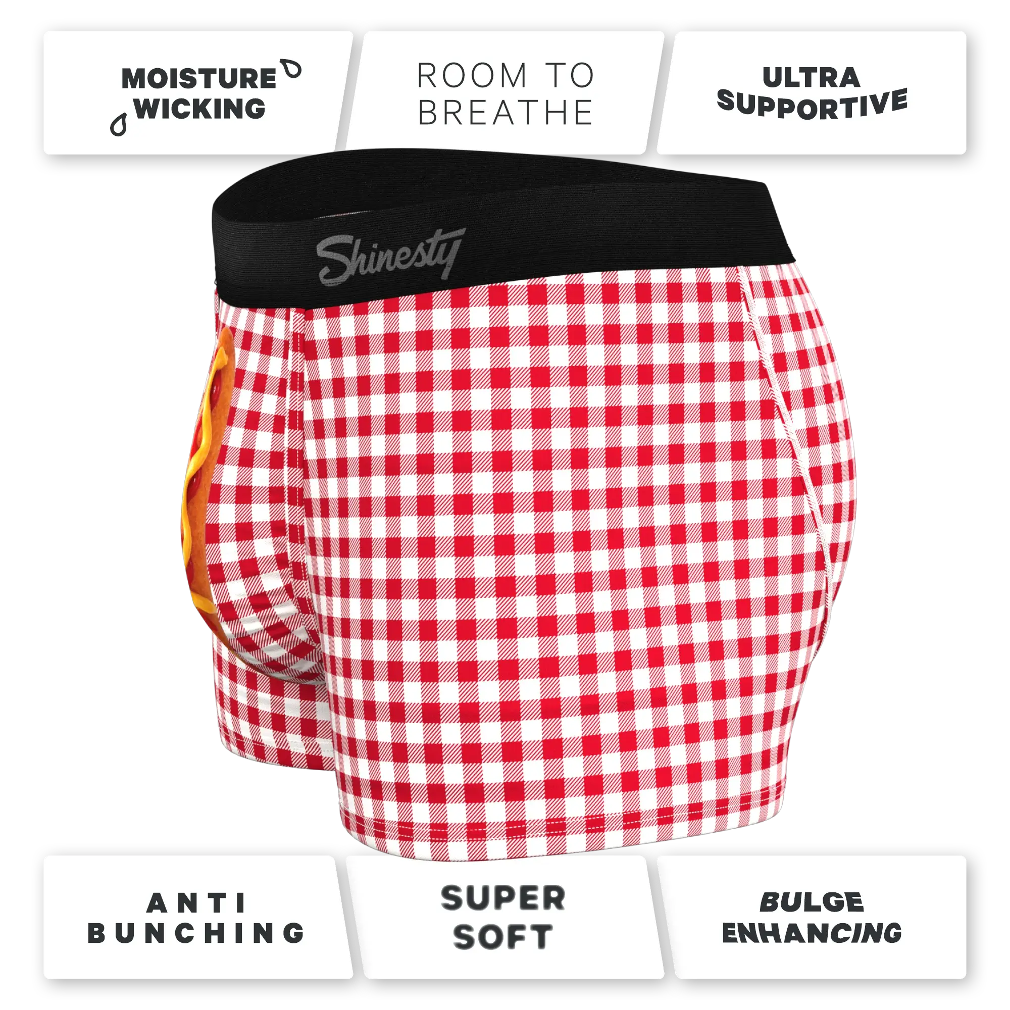 The Hot Diggity | Corn Dog Ball Hammock® Pouch Trunks Underwear - Shinesty - Flyclothing LLC
