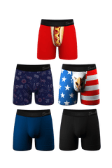 The Summer 2024 Pack | Ball Hammock® Boxer Brief 5 Pack - Shinesty