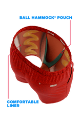 The Hot Dogs Or Legs | Wienerschnitzel x Shinesty Ball Hammock® Pouch 5" Swim Trunks - Shinesty - Flyclothing LLC