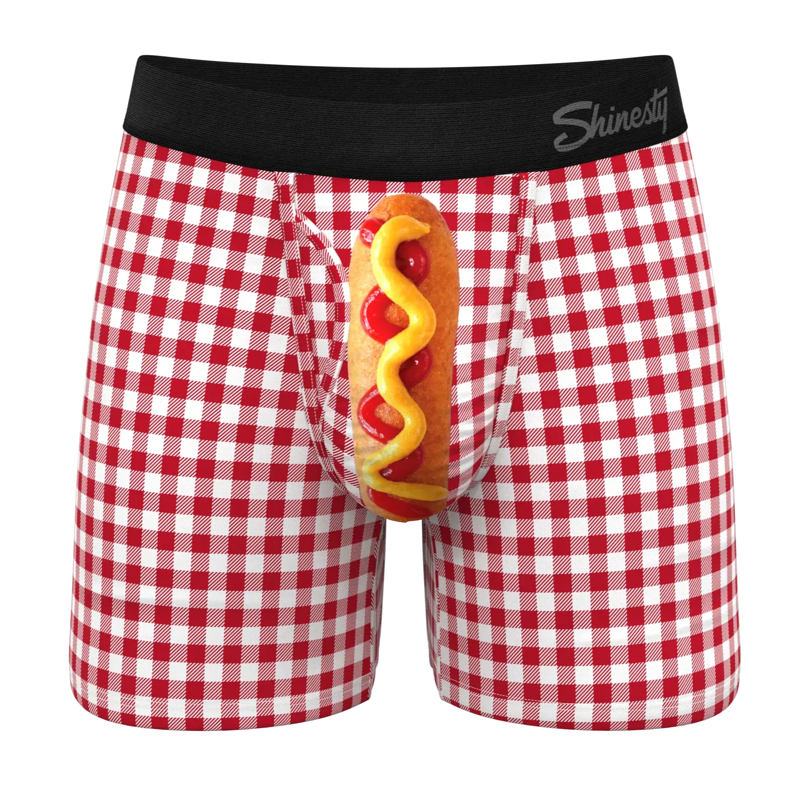 The Hot Diggity | Corn Dog Ball Hammock® Pouch Underwear With Fly - Shinesty - Flyclothing LLC