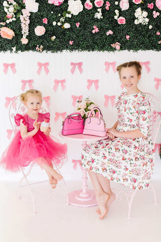 Macarons & Tea Ruffle Twirl Dress - Mila & Rose ® - Flyclothing LLC