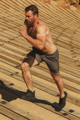 The Hot in Havana | Tropical Navy Ball Hammock® 9 Inch Athletic Shorts