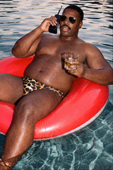 The Hot Spots | Leopard Ball Hammock® Pouch Swim Briefs - Shinesty - Flyclothing LLC