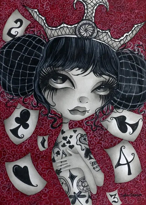 Black Market Art Company House of Cards Print - Black Market Art Company - Flyclothing LLC