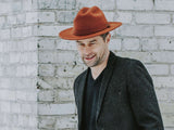 Wool Felt Fedora Hat Classic Houston - Bigalli Hats USA - Flyclothing LLC