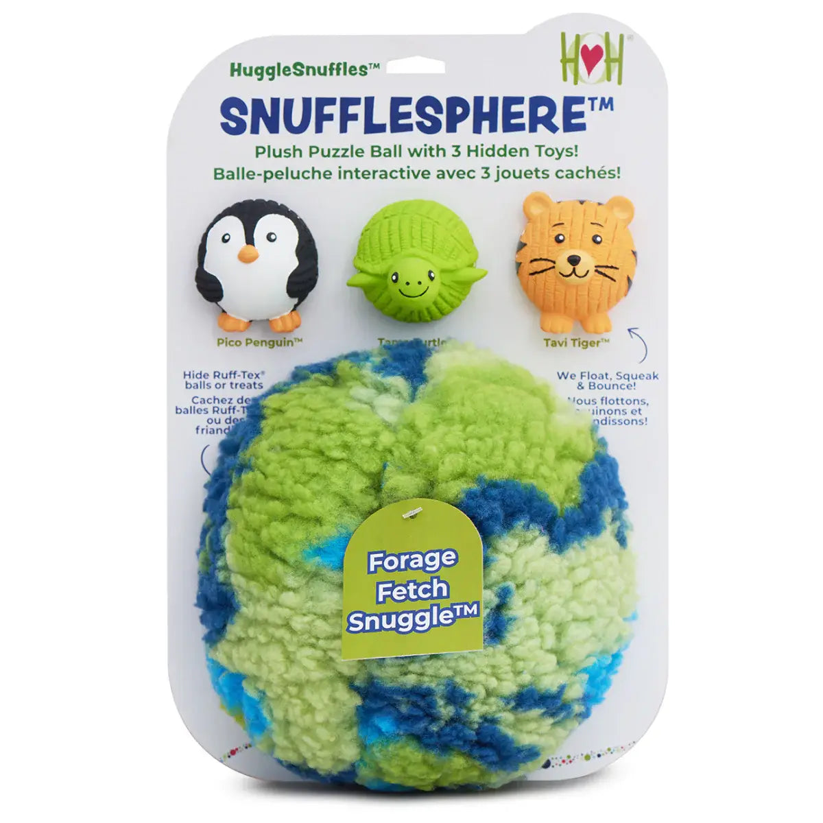 HuggleSnuffles™ SnuffleSphere™ Puzzle Ball - HuggleHounds - Flyclothing LLC