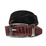 Hugo Belt Wine / Black