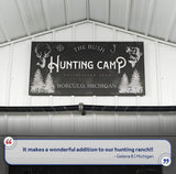 Fishing And Hunting Sign III - Tailored Canvases - Flyclothing LLC
