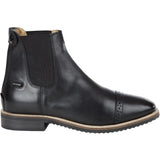 Huntley Equestrian Adult Classic Black Leather Zipper Paddock Boot