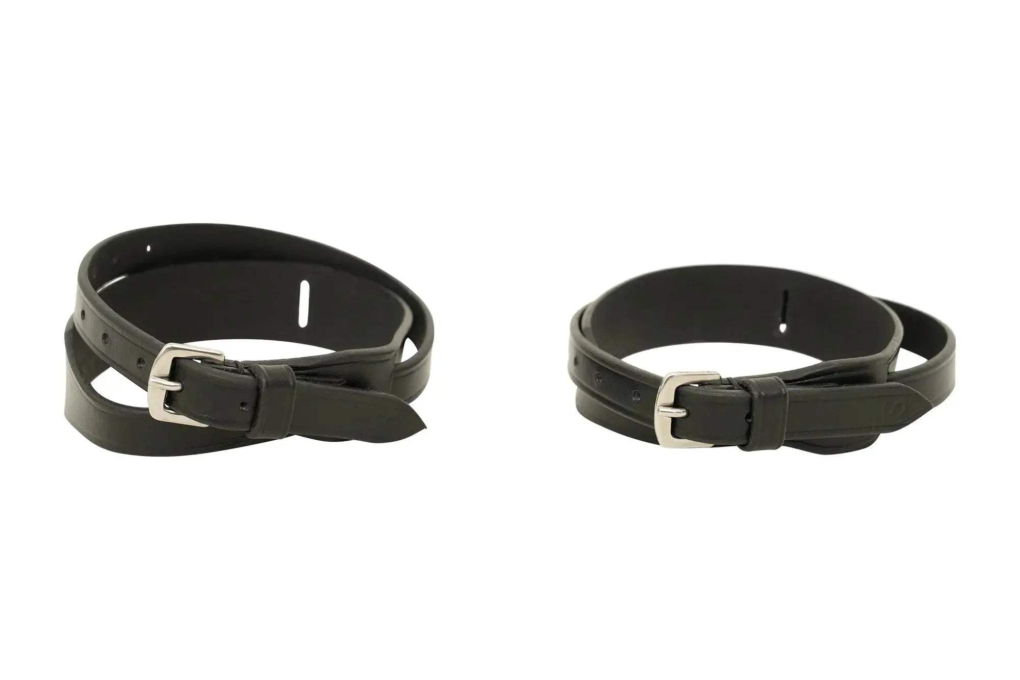 Huntley Equestrian Children's Black Leather Jodhpur Garter Straps - Huntley Equestrian - Flyclothing LLC