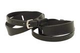 Huntley Equestrian Children's Black Leather Jodhpur Garter Straps - Huntley Equestrian - Flyclothing LLC