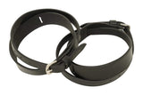 Huntley Equestrian Children's Black Leather Jodhpur Garter Straps - Huntley Equestrian - Flyclothing LLC
