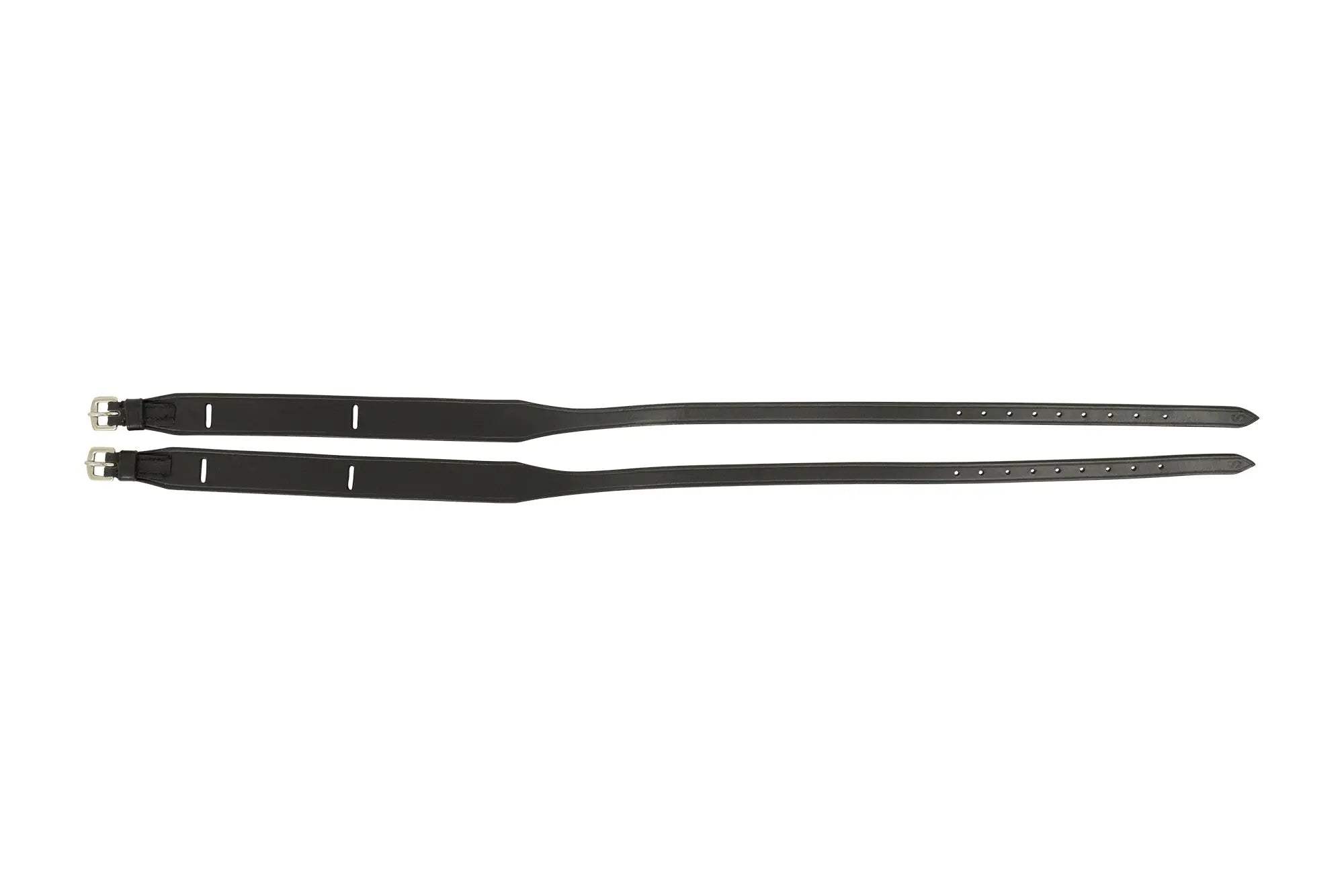 Huntley Equestrian Children's Black Leather Jodhpur Garter Straps - Huntley Equestrian - Flyclothing LLC