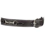 Huntley Equestrian Children's Snaffle Bit Black Leather Belt - Huntley Equestrian - Flyclothing LLC
