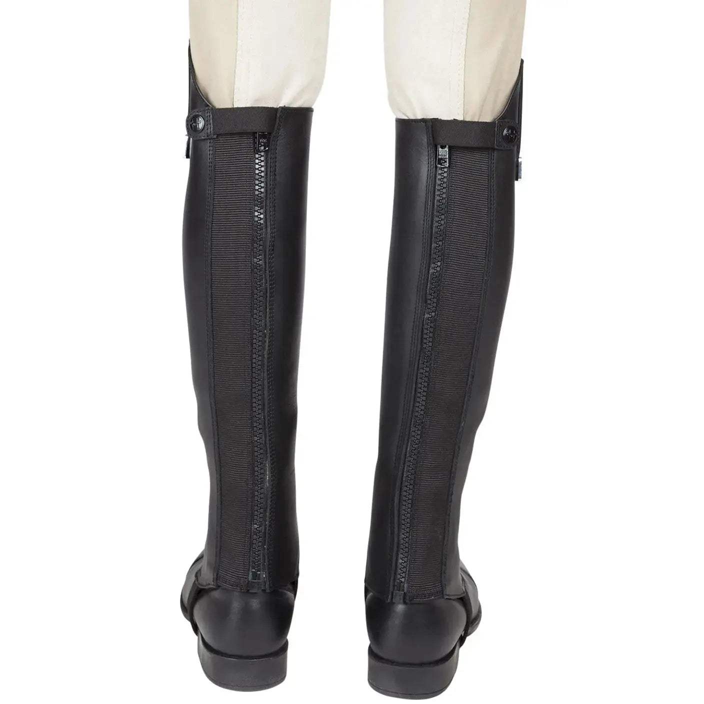 Huntley Equestrian Custom Fit Premium Leather Half Chaps - Huntley Equestrian - Flyclothing LLC
