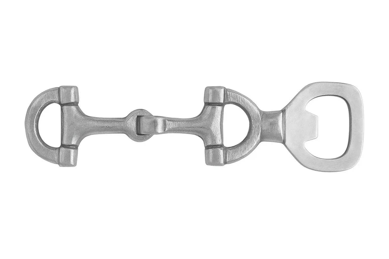 Huntley Equestrian D Bit Designed Bottle Opener, Silver - Huntley Equestrian - Flyclothing LLC