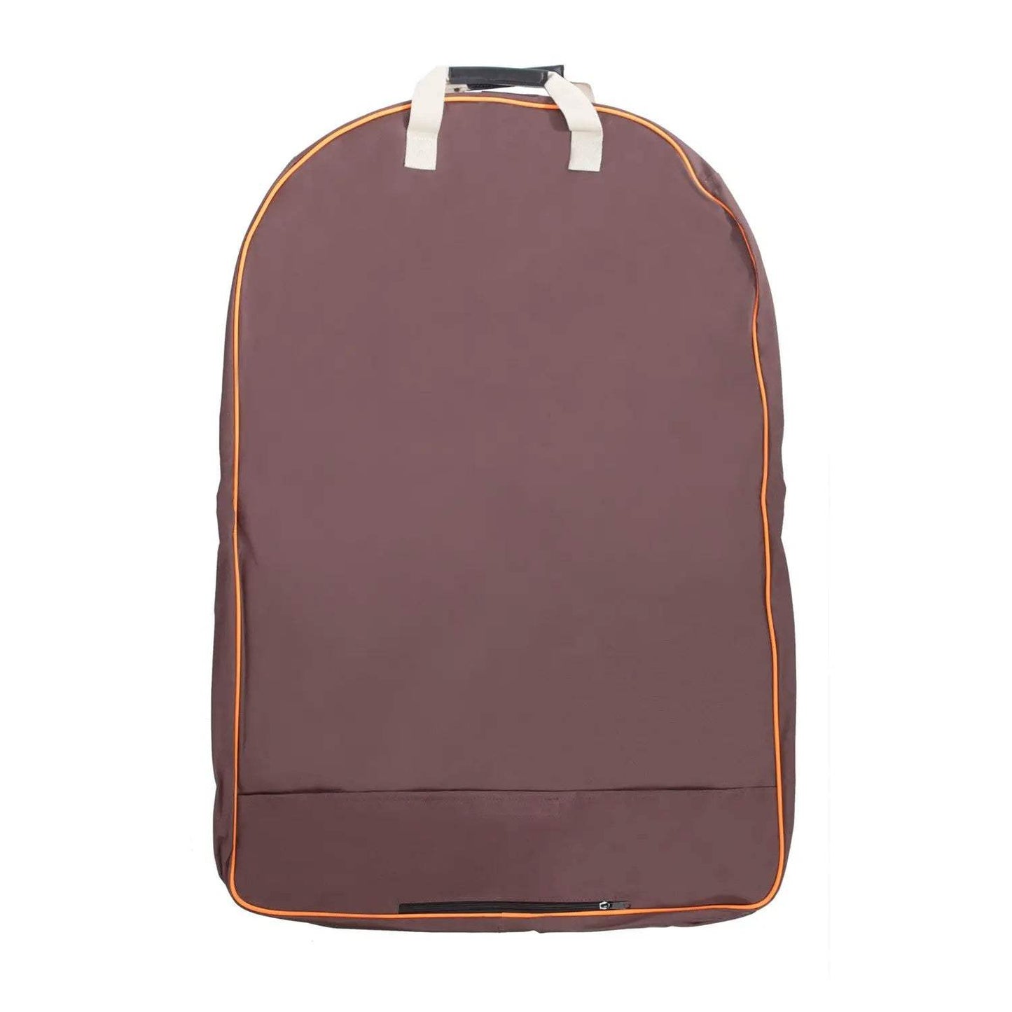 Huntley Equestrian Deluxe Brown Travel Carry On Garment Bag with Accessories Zipper Cover for Travel, Business, Horse Shows - Huntley Equestrian - Flyclothing LLC