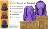 Huntley Equestrian Deluxe Equestrian Backpack - Huntley Equestrian - Flyclothing LLC