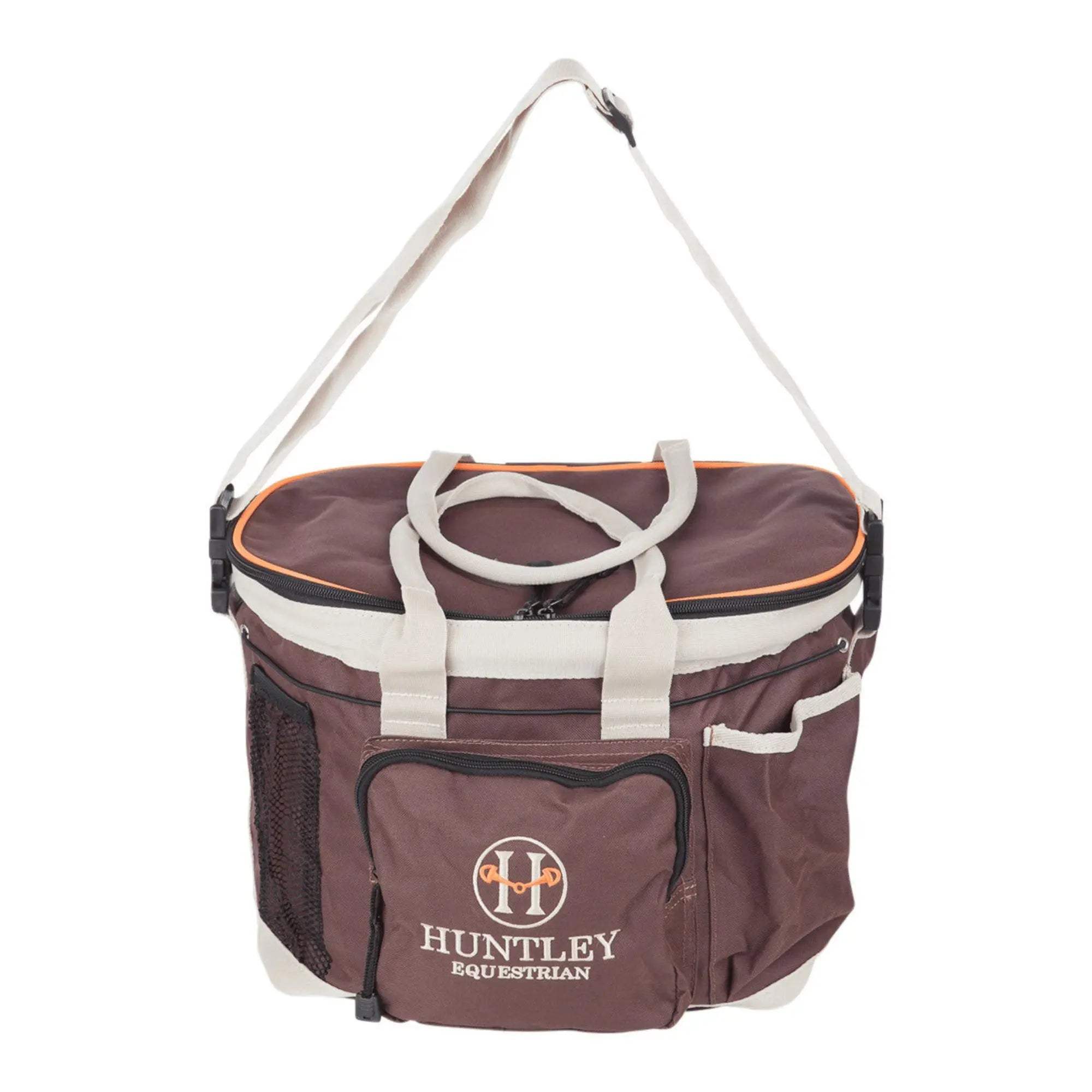 Huntley Equestrian Deluxe Grooming Bag, Brown - Huntley Equestrian - Flyclothing LLC
