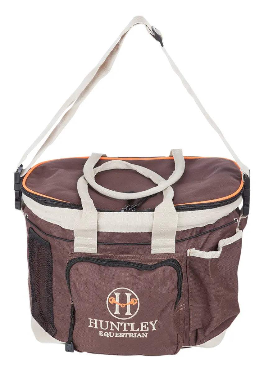 Huntley Equestrian Deluxe Grooming Bag, Brown - Huntley Equestrian - Flyclothing LLC