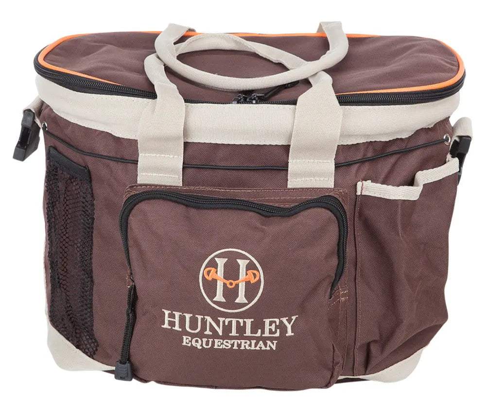 Huntley Equestrian Deluxe Grooming Bag, Brown - Huntley Equestrian - Flyclothing LLC