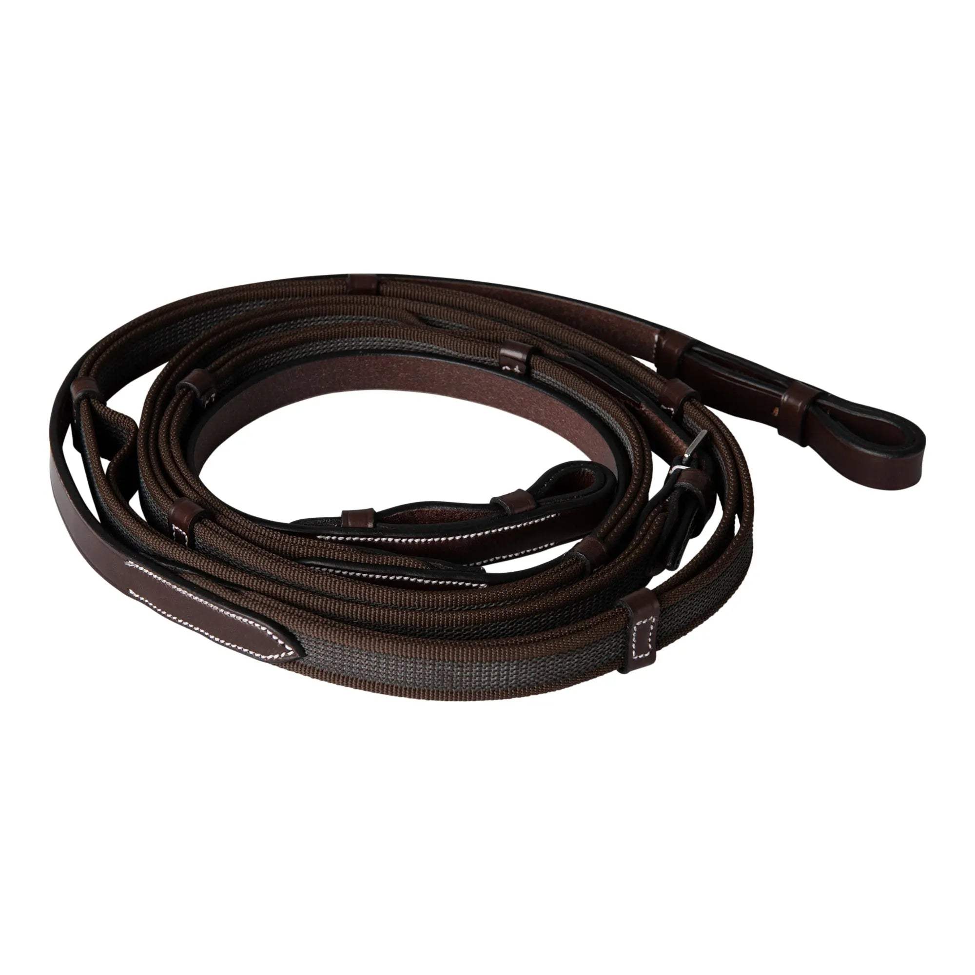 Huntley Equestrian Double Layer Web Grip Reins - Huntley Equestrian - Flyclothing LLC
