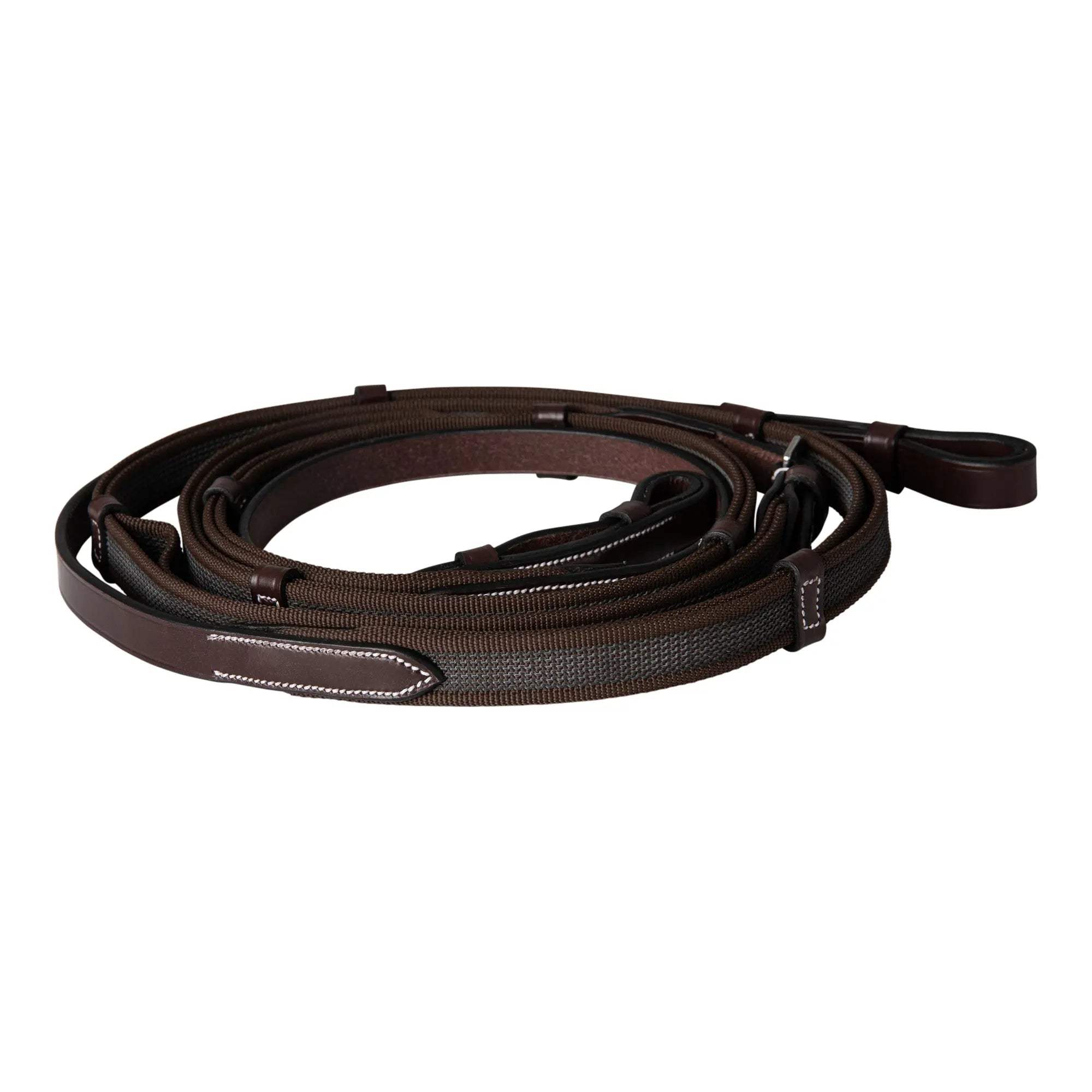 Huntley Equestrian Double Layer Web Grip Reins - Huntley Equestrian - Flyclothing LLC
