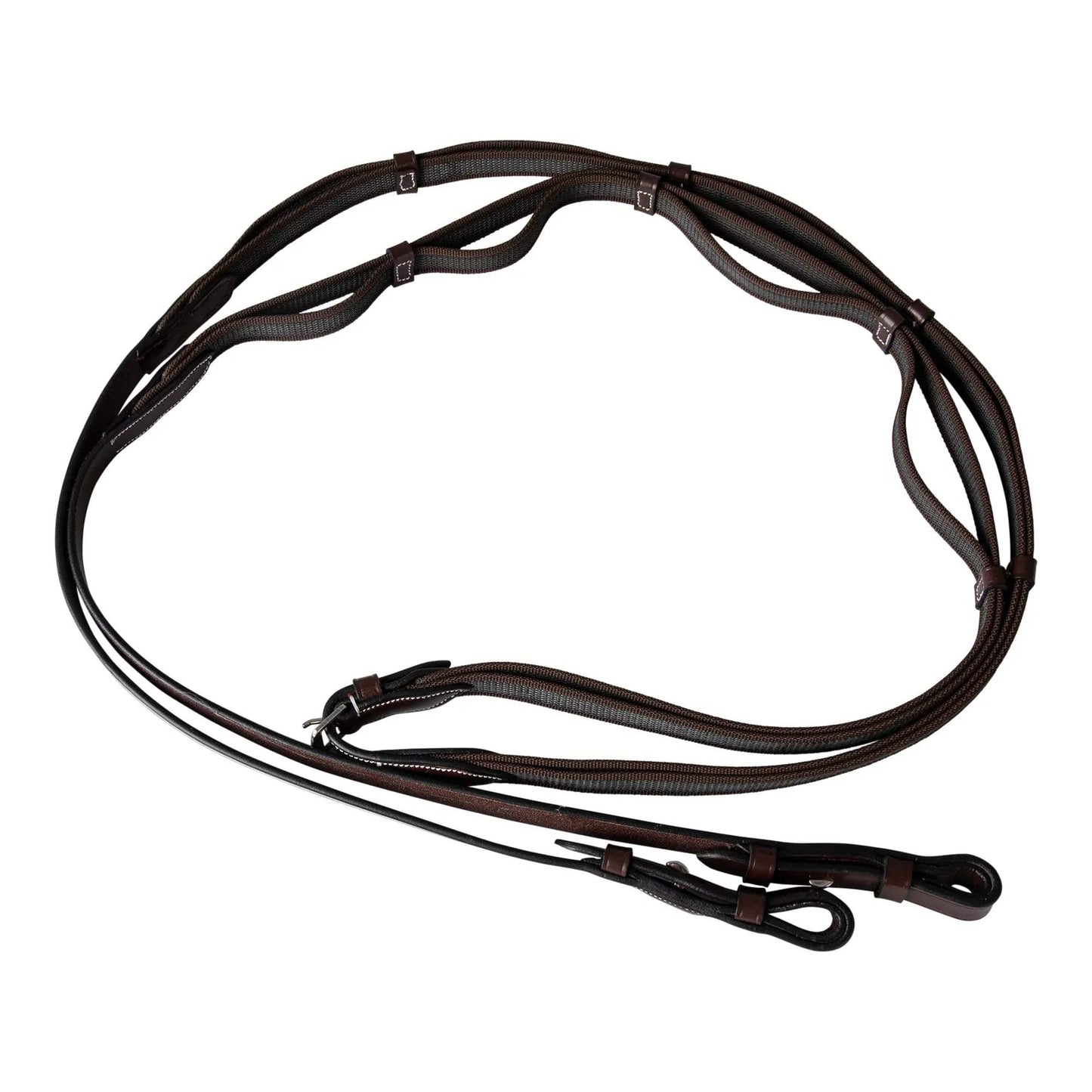 Huntley Equestrian Double Layer Web Grip Reins - Huntley Equestrian - Flyclothing LLC