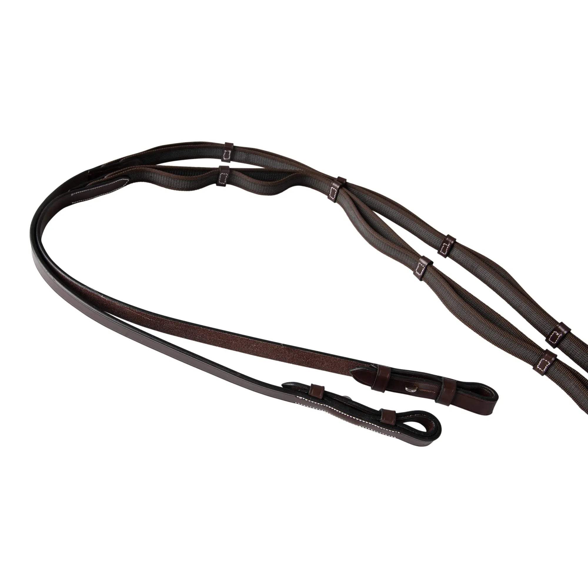 Huntley Equestrian Double Layer Web Grip Reins - Huntley Equestrian - Flyclothing LLC