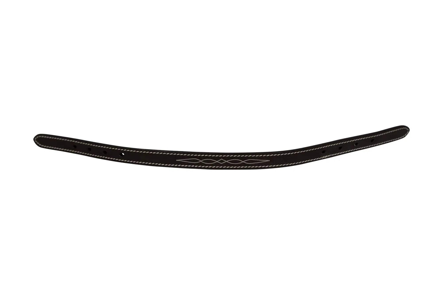 Huntley Equestrian Fancy Stitched Leather Pony Halter Replacement Crown - Huntley Equestrian - Flyclothing LLC