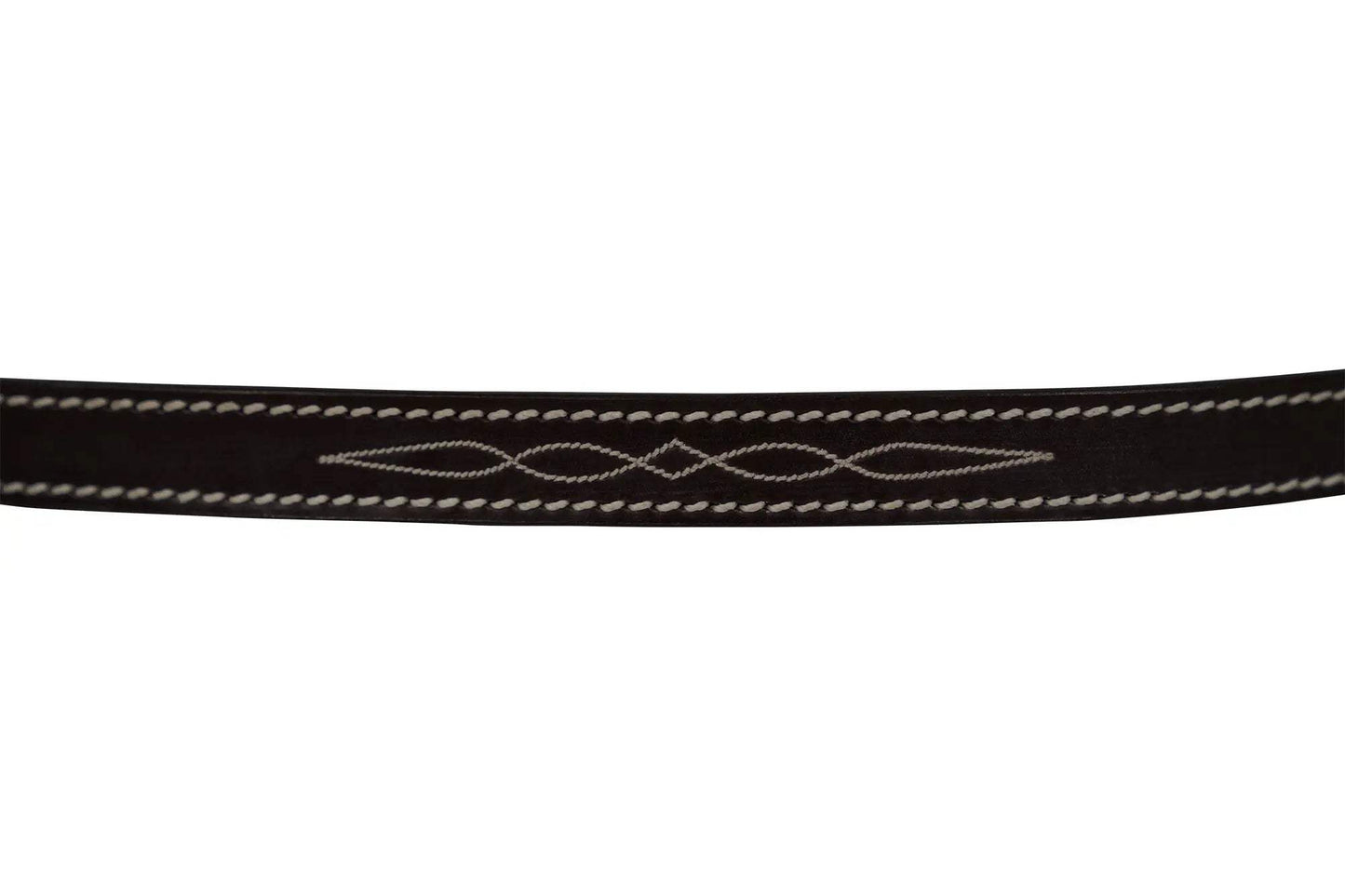 Huntley Equestrian Fancy Stitched Leather Pony Halter Replacement Crown - Huntley Equestrian - Flyclothing LLC