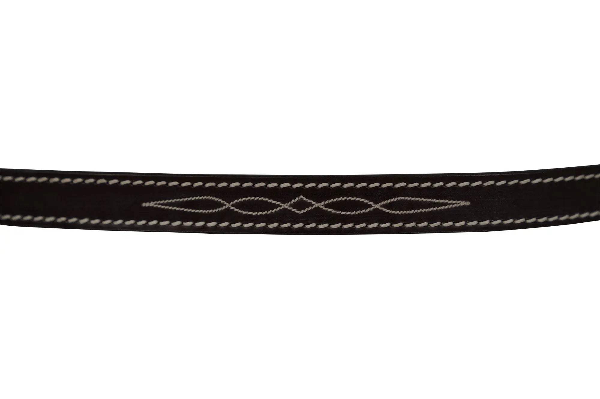Huntley Equestrian Fancy Stitched Leather Pony Halter Replacement Crown - Huntley Equestrian - Flyclothing LLC