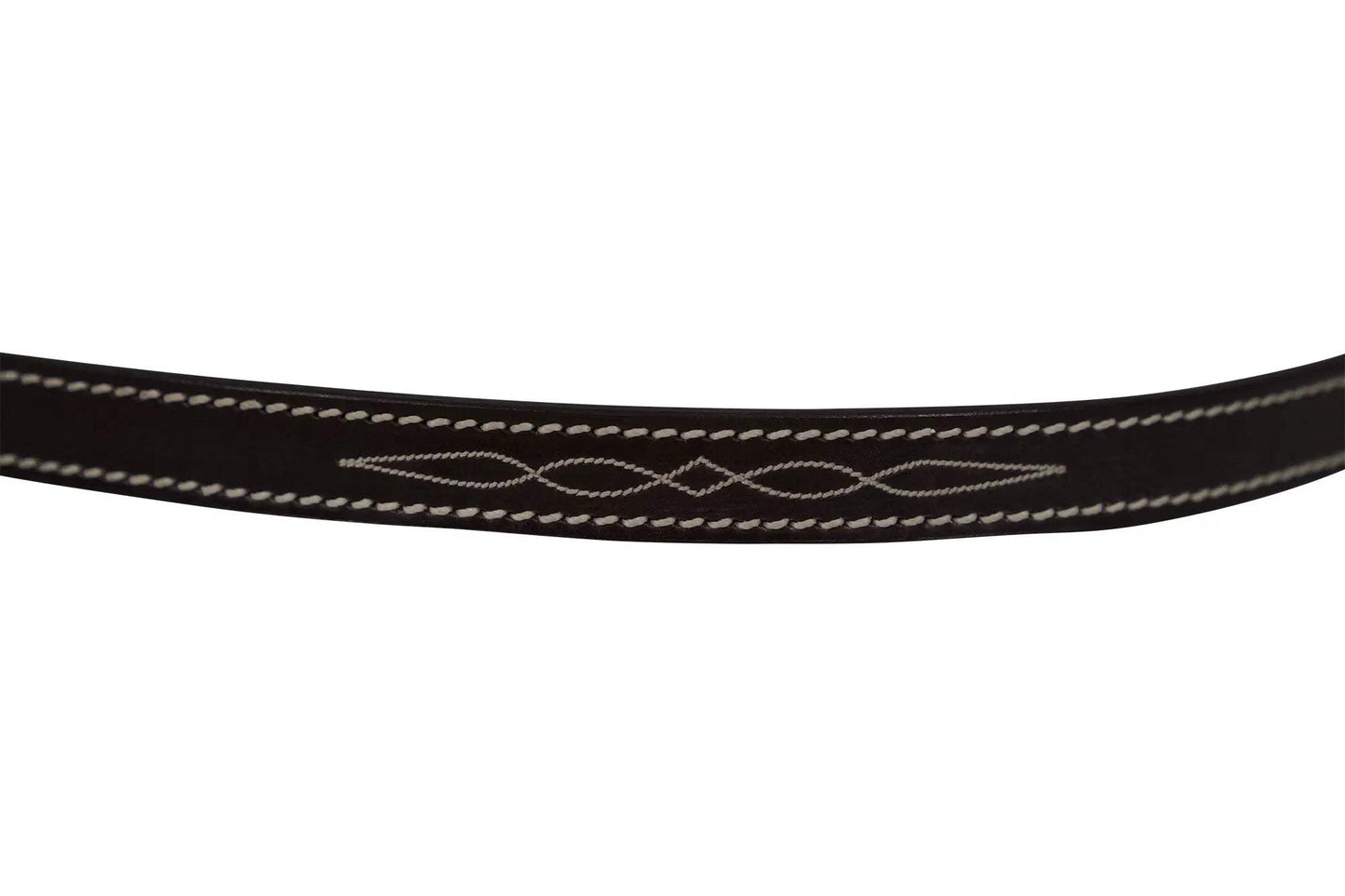 Huntley Equestrian Fancy Stitched Leather Pony Halter Replacement Crown - Huntley Equestrian - Flyclothing LLC