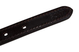 Huntley Equestrian Fancy Stitched Leather Pony Halter Replacement Crown - Huntley Equestrian - Flyclothing LLC