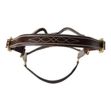 Huntley Equestrian Fancy Stitched Premium Leather Padded Halter - Huntley Equestrian - Flyclothing LLC