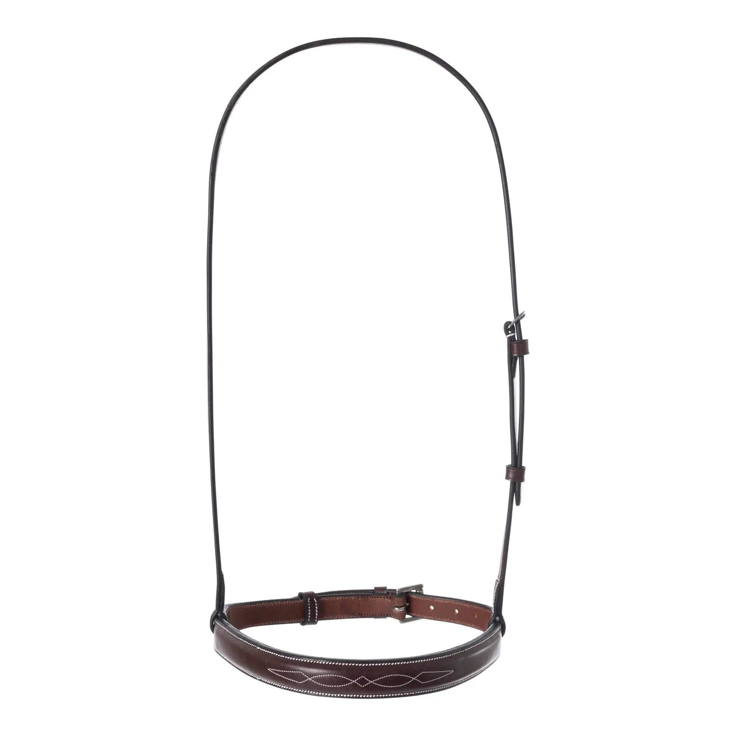 Huntley Equestrian Fancy Stitched Raised Chain Noseband - Huntley Equestrian - Flyclothing LLC