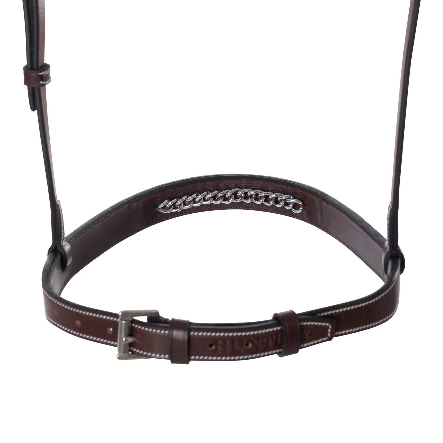 Huntley Equestrian Fancy Stitched Raised Chain Noseband - Huntley Equestrian - Flyclothing LLC