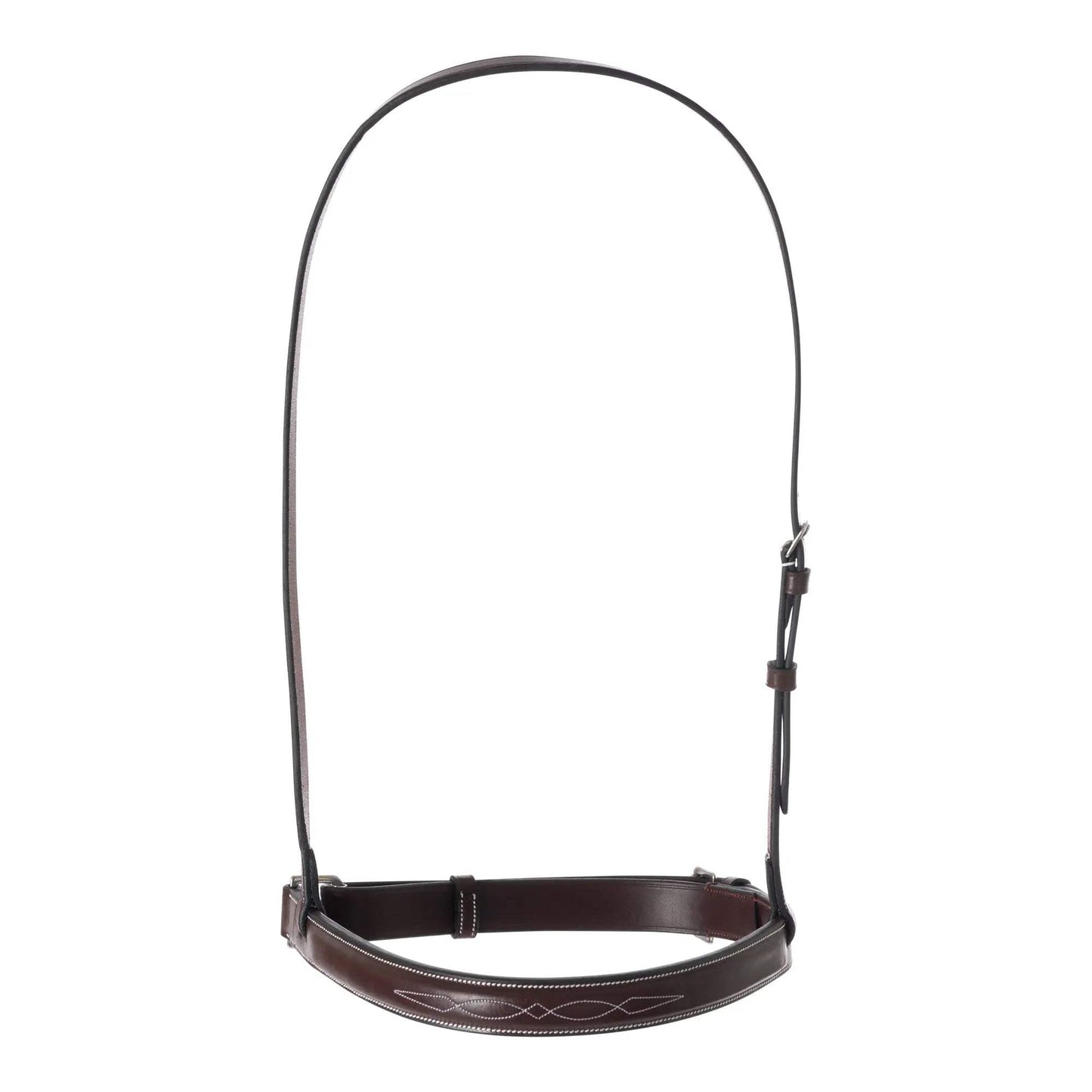 Huntley Equestrian Fancy Stitched Raised Crank Noseband - Huntley Equestrian - Flyclothing LLC