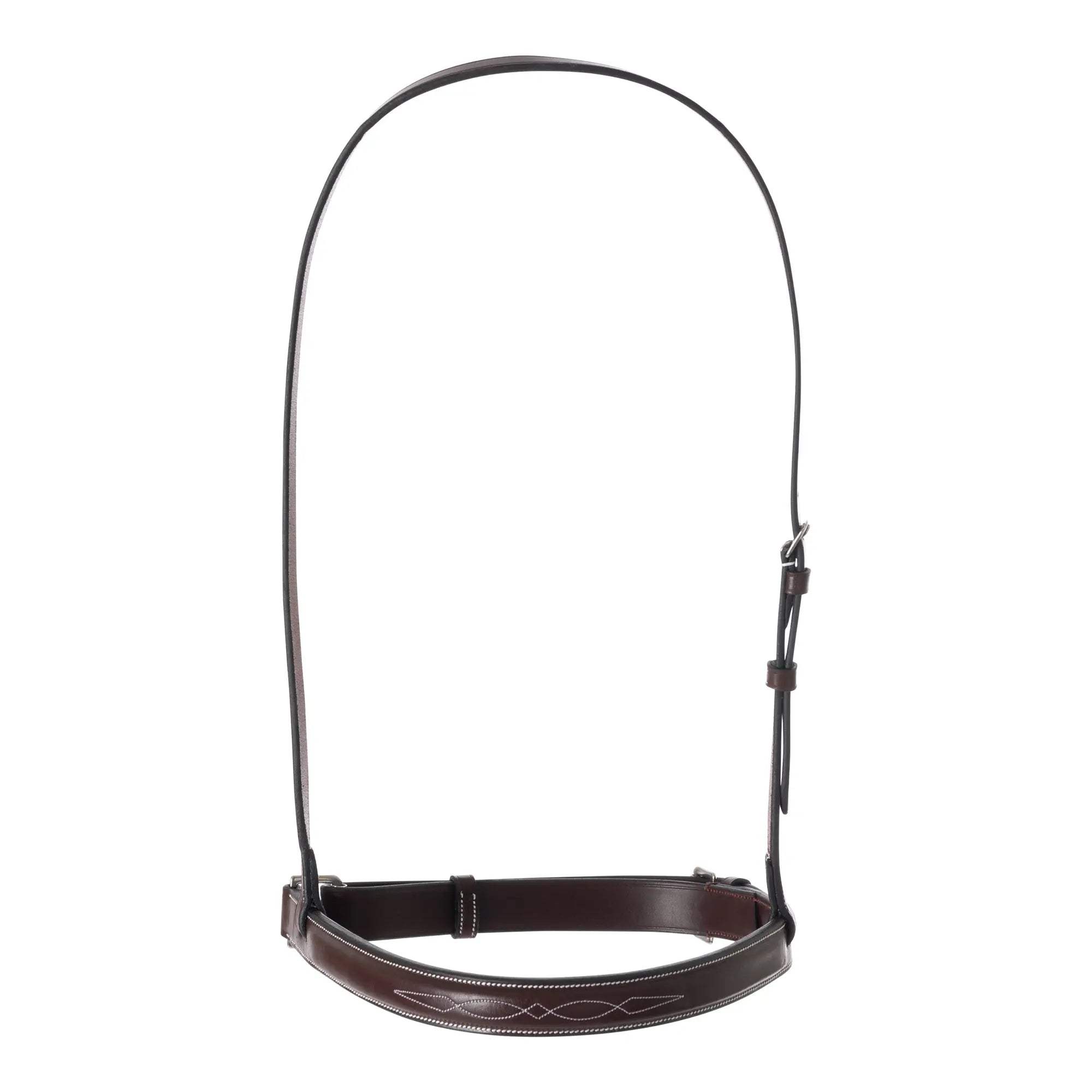 Huntley Equestrian Fancy Stitched Raised Crank Noseband - Huntley Equestrian - Flyclothing LLC