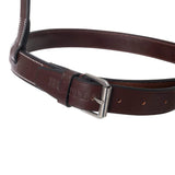 Huntley Equestrian Fancy Stitched Raised Crank Noseband - Huntley Equestrian - Flyclothing LLC