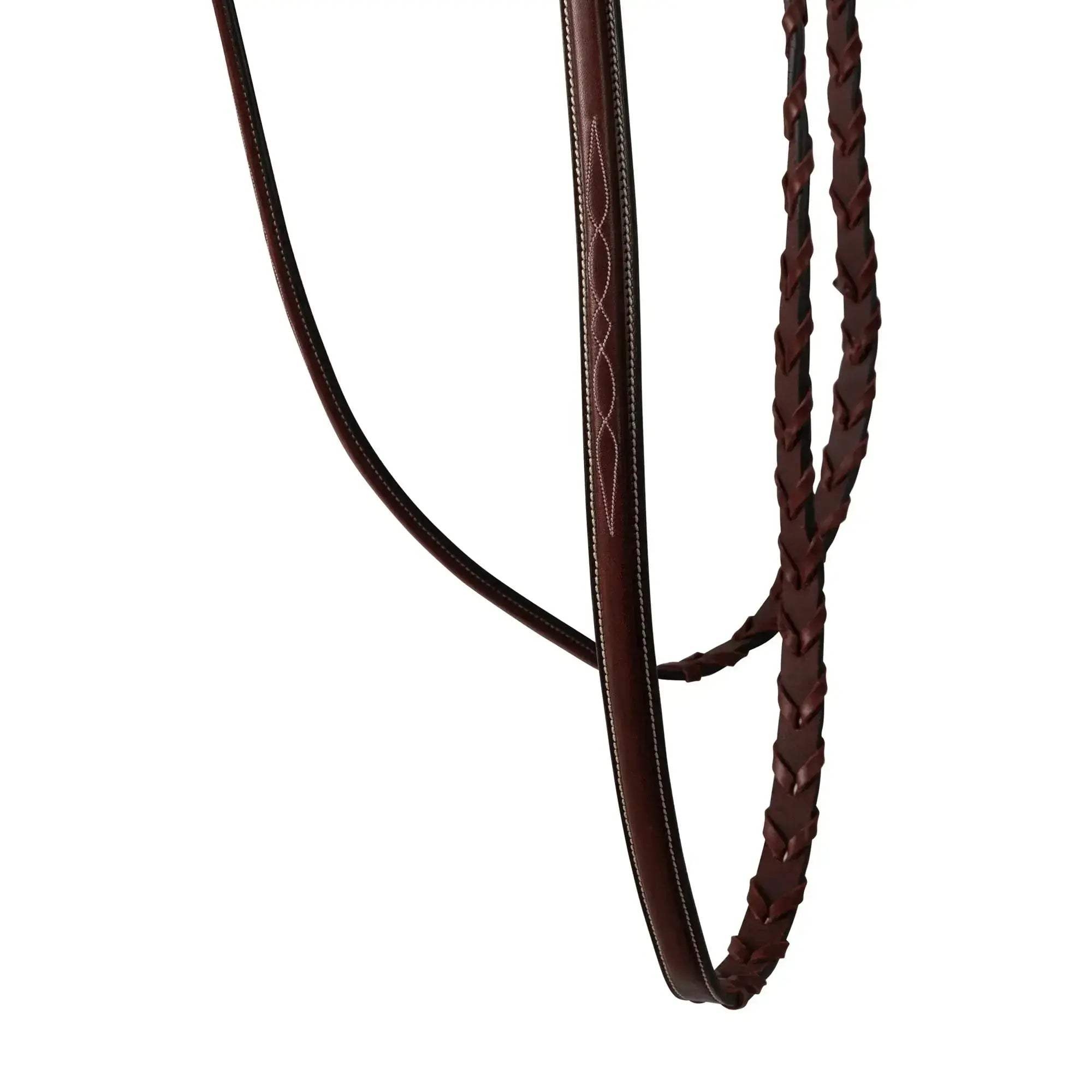 Huntley Equestrian Fancy Stitched Schooling Hunter Bridle with Reins - Huntley Equestrian - Flyclothing LLC