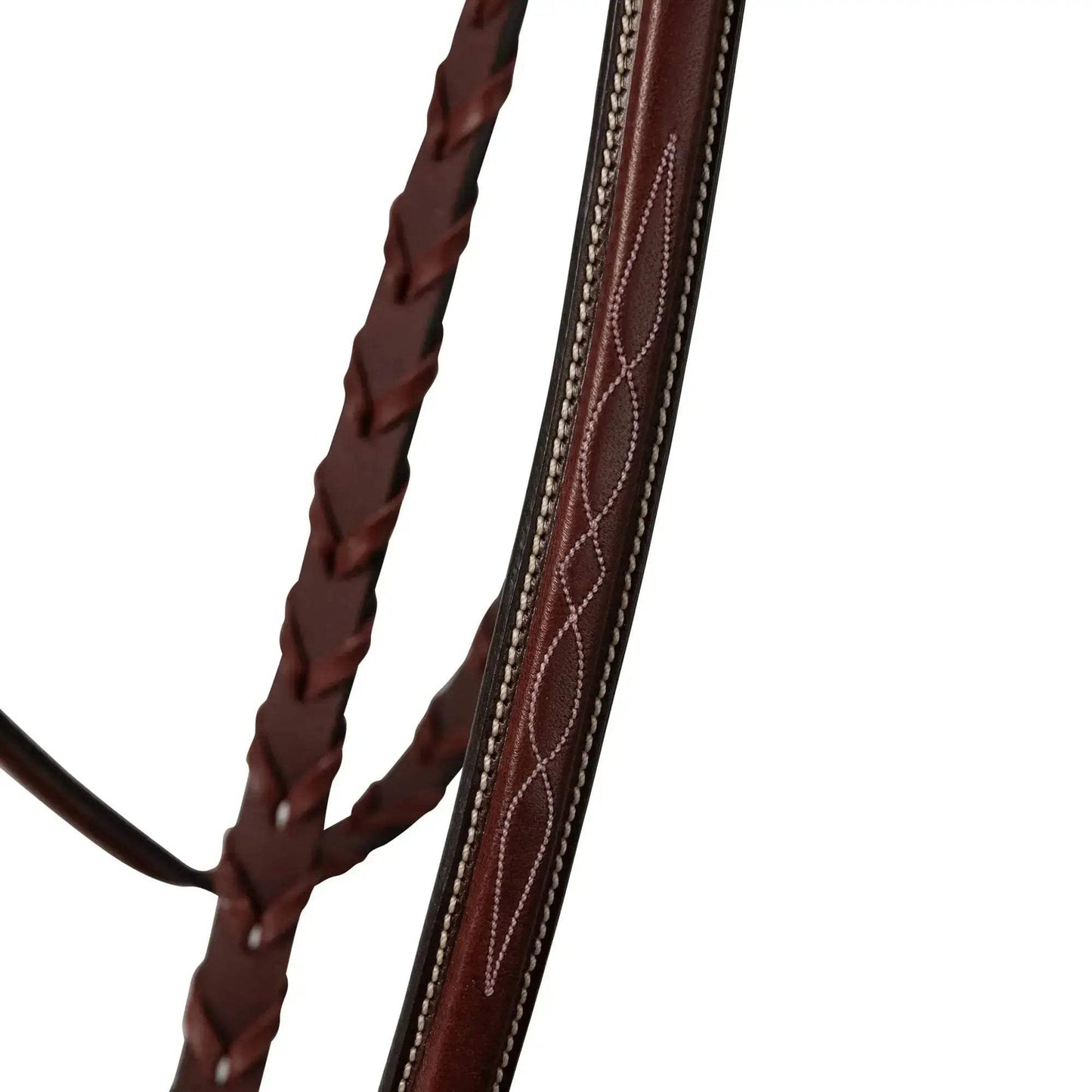 Huntley Equestrian Fancy Stitched Schooling Hunter Bridle with Reins - Huntley Equestrian - Flyclothing LLC