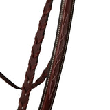 Huntley Equestrian Fancy Stitched Schooling Hunter Bridle with Reins - Huntley Equestrian - Flyclothing LLC