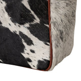 Huntley Equestrian Hair On Hide Cow Leather Tote Handbag